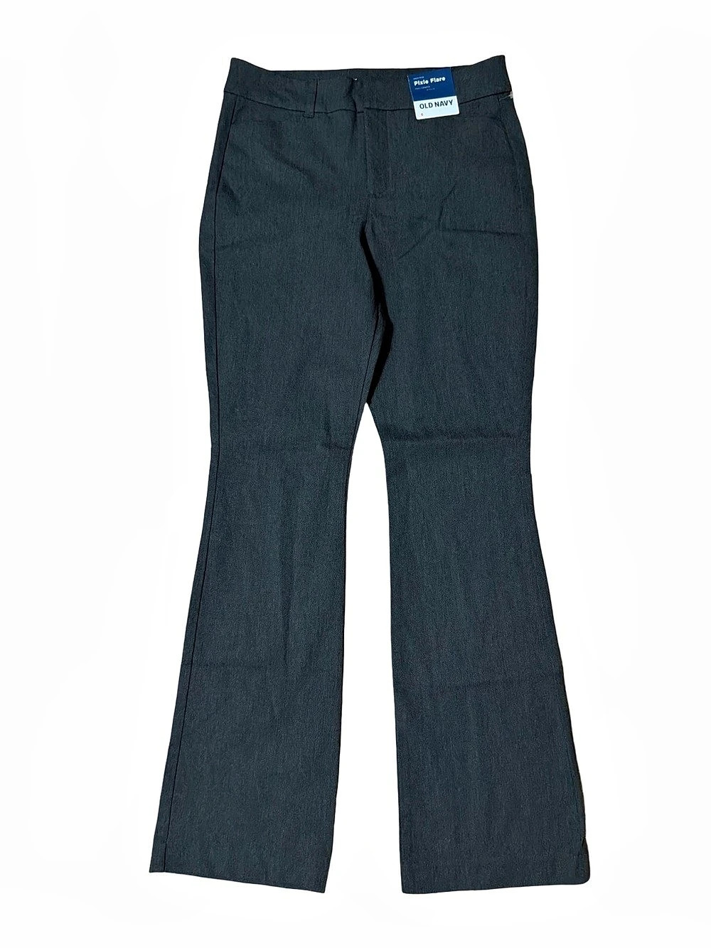 Old Navy High-Waisted Pixie Flare Pants Black Size 6